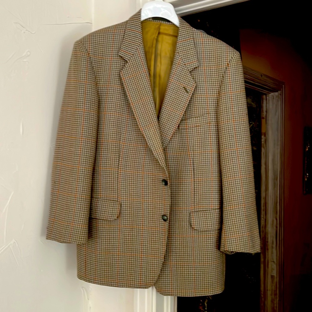 James Pringle Inverness Scotland Wool | Magee Plaid Single Breasted Sport coat